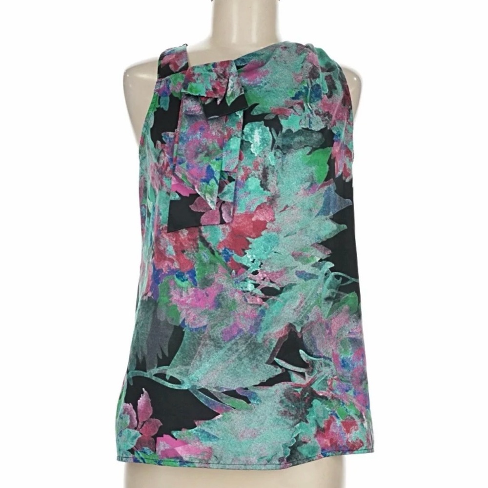 The Limited Multicolor Sleeveless Blouse, Sz M